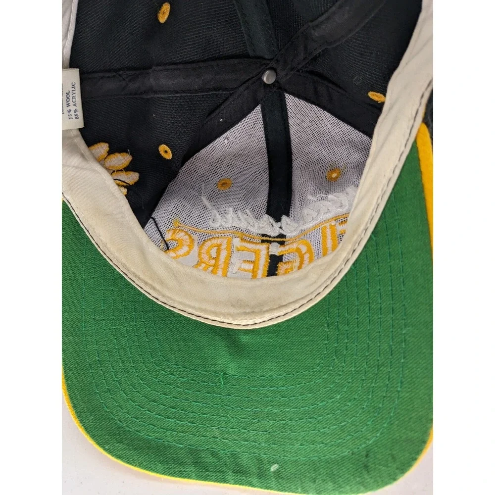 Vtg The Game Missouri Mizzou Tigers Paw Print Snapback Hat/Cap! 1983 Black #14